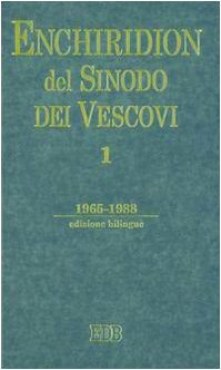 Enchiridion del Sinodo dei Vescovi vol. 1. 1996 - 1988 …