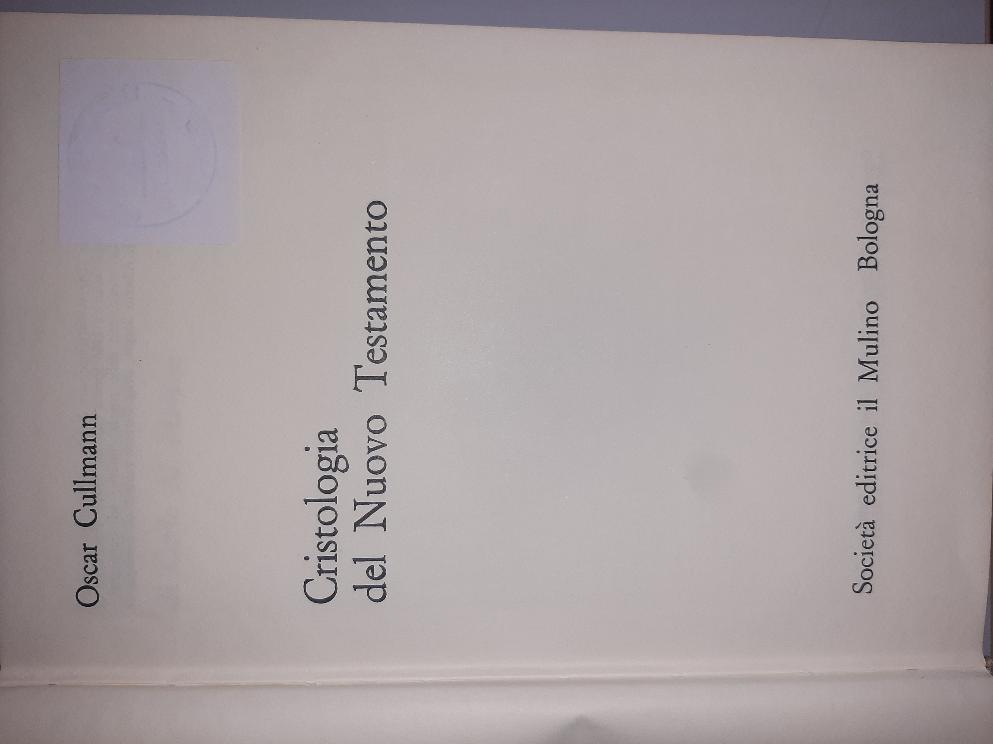 Cristologia del Nuovo Testamento