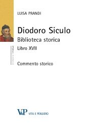 Diodoro Siculo. Biblioteca storica. Libro XVII. Commento storico