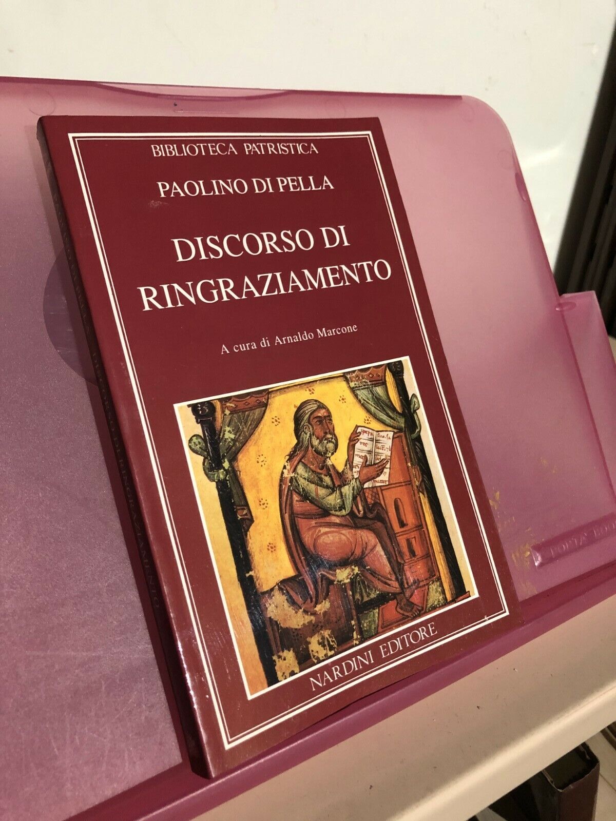 Discorso di ringraziamento - Eucharisticos.