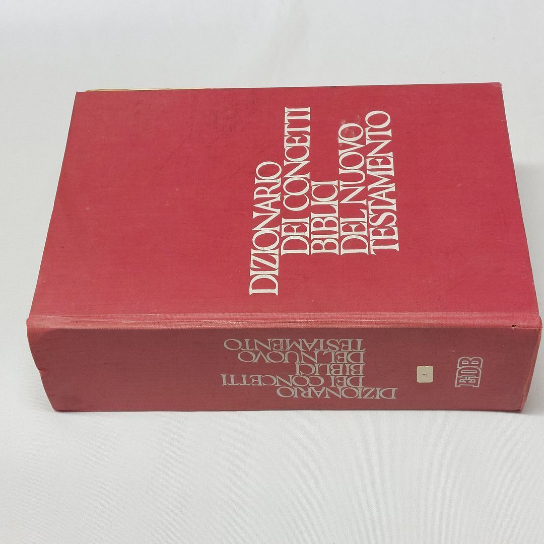 Dizionario dei concetti biblici del Nuovo Testamento.