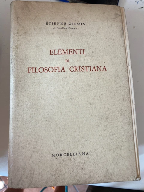 Elementi di filosofia cristiana