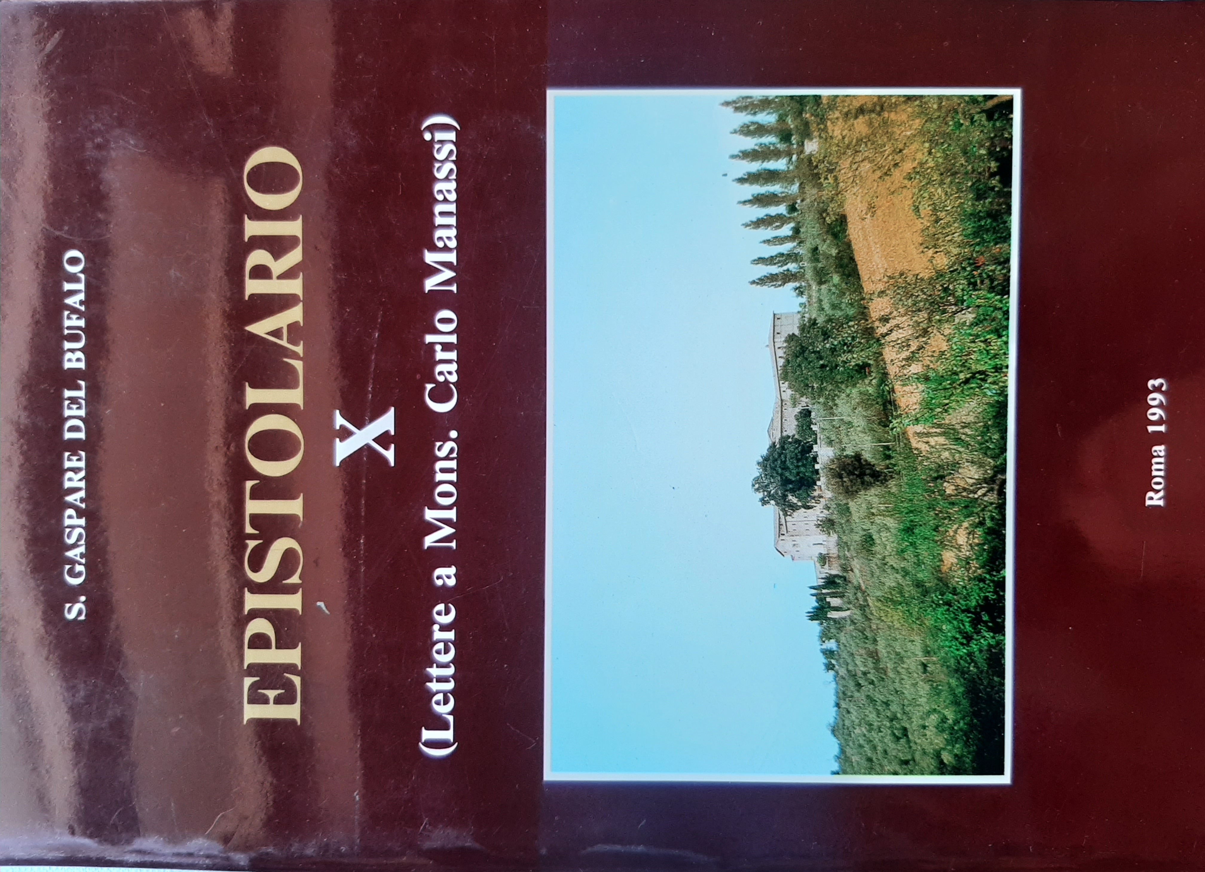Epistolario 10. (Lettere a Mons. Carlo Manassi)