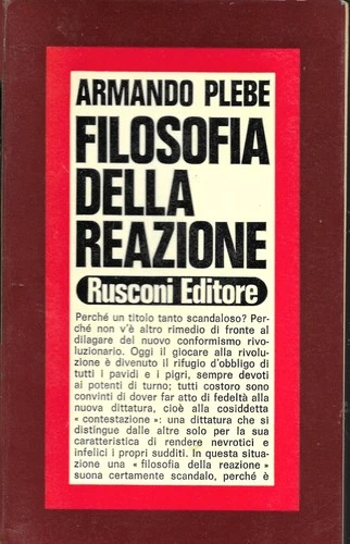Filosofia della reazione