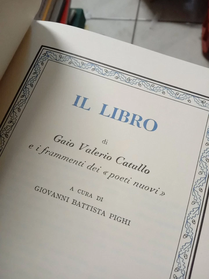 Il libro e I frammenti dei "poeti nuovi"