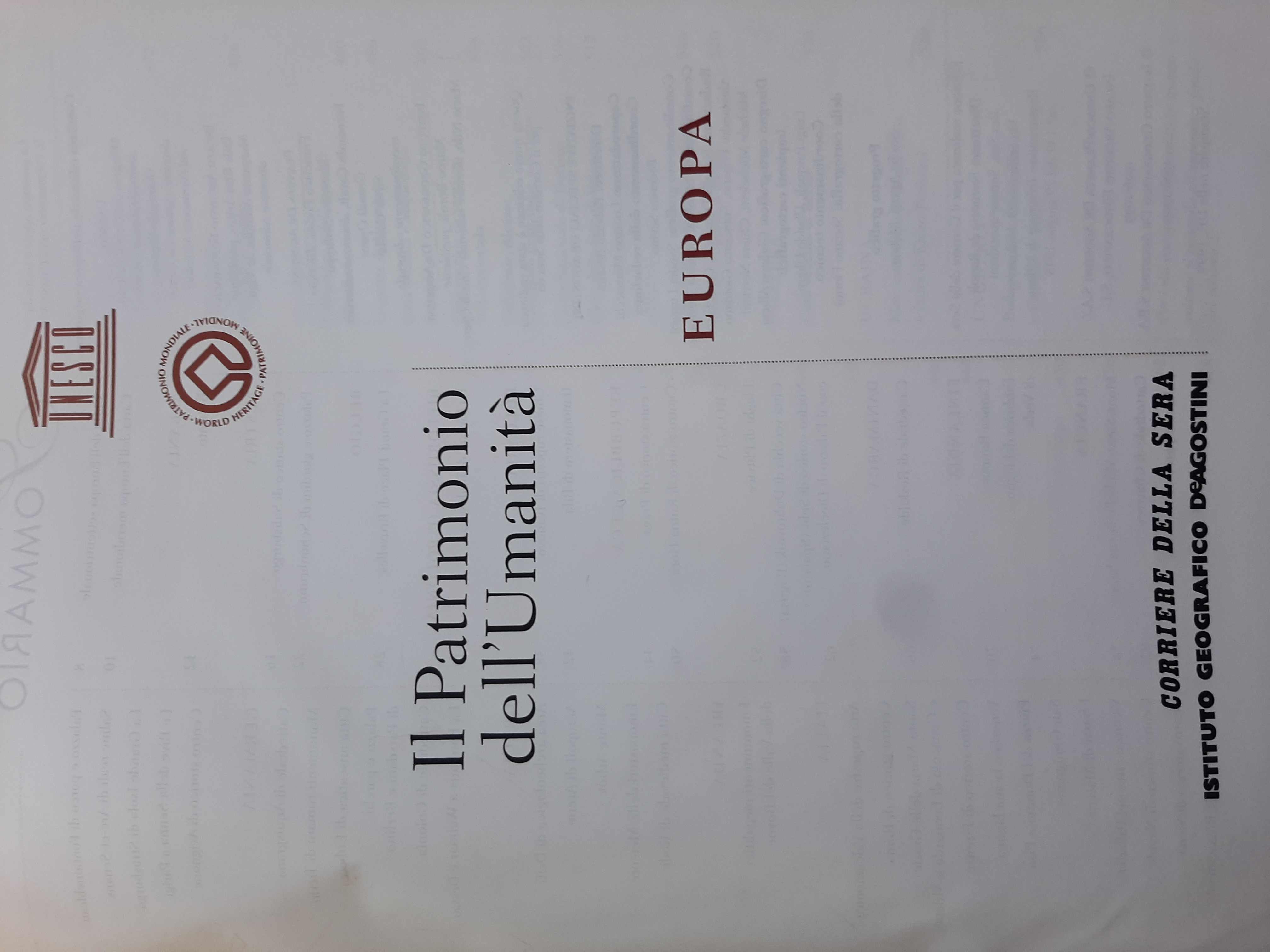Il Patrimonio dell'Umanità