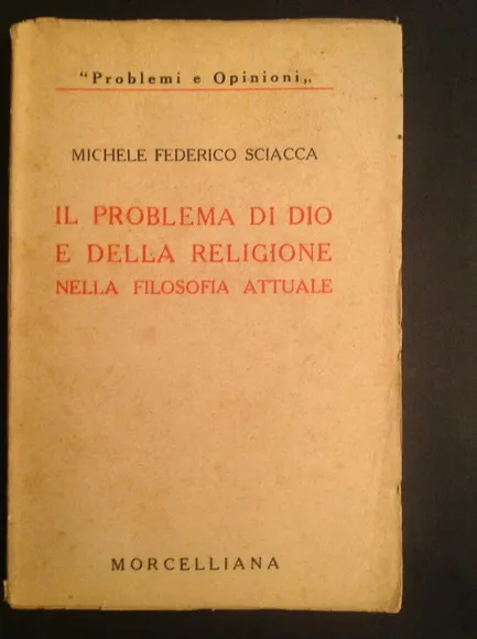 Il problema di Dio e della religione nella filosofia attuale