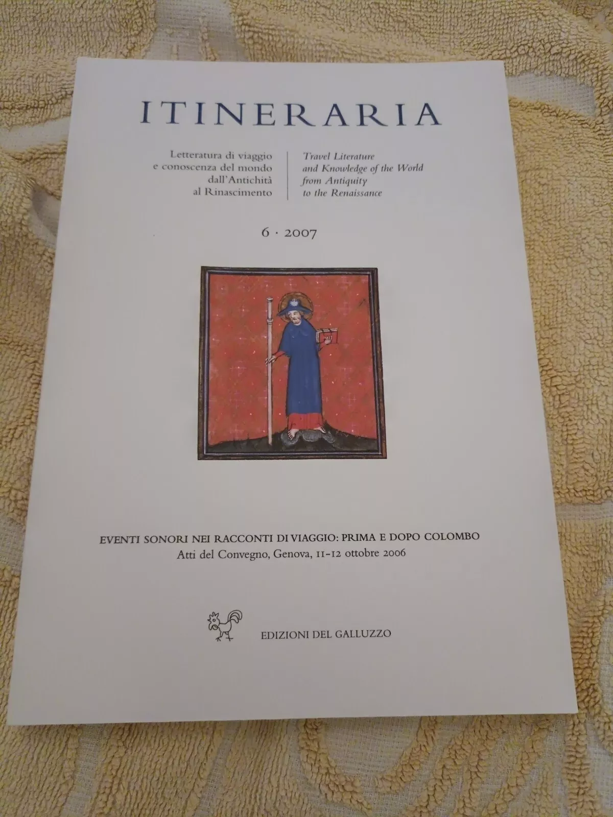 Itineraria, 6-2007. Eventi sonori nei racconti di viaggio: prima e …