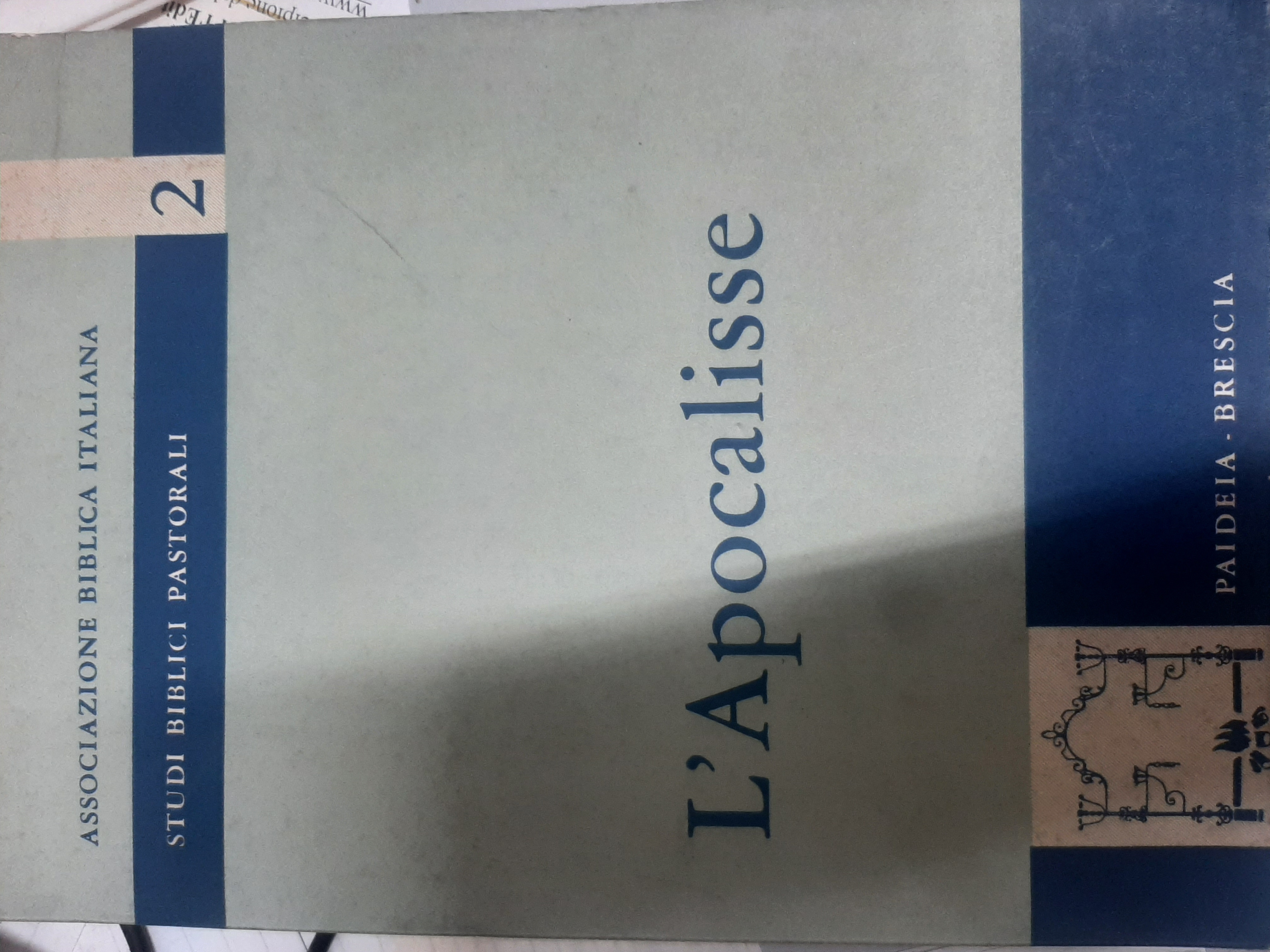 L'Apocalisse. Studi biblici pastorali vol. 2