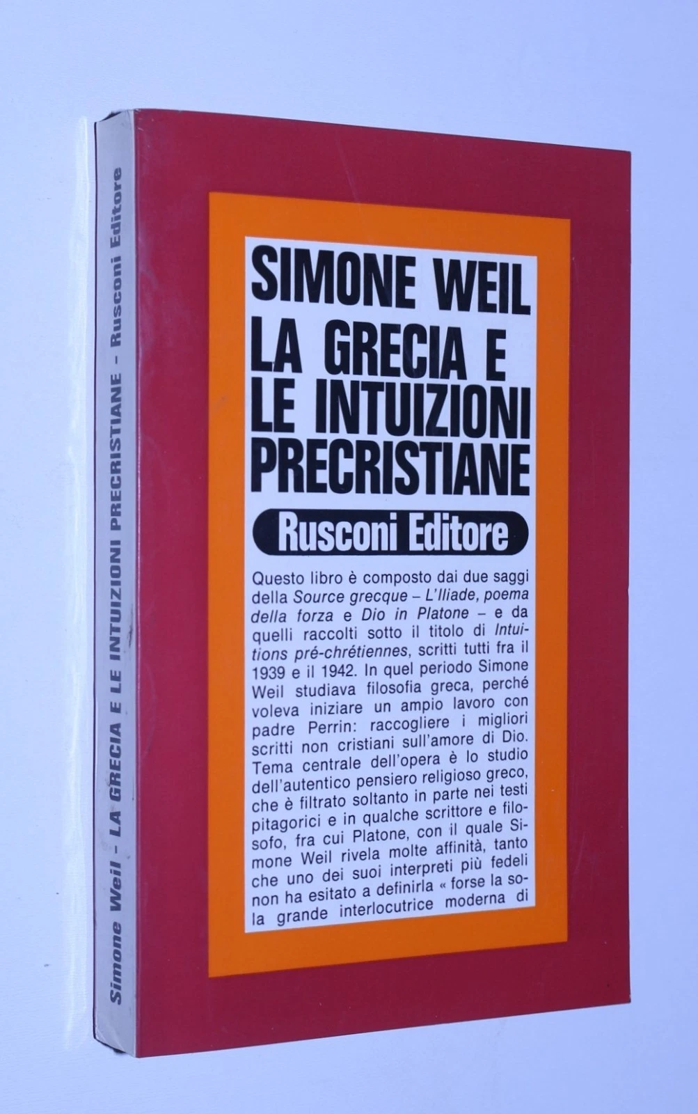 La Grecia e le intuizioni precristiane