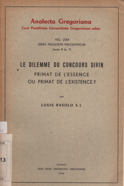 Le dilemme du concours divin.