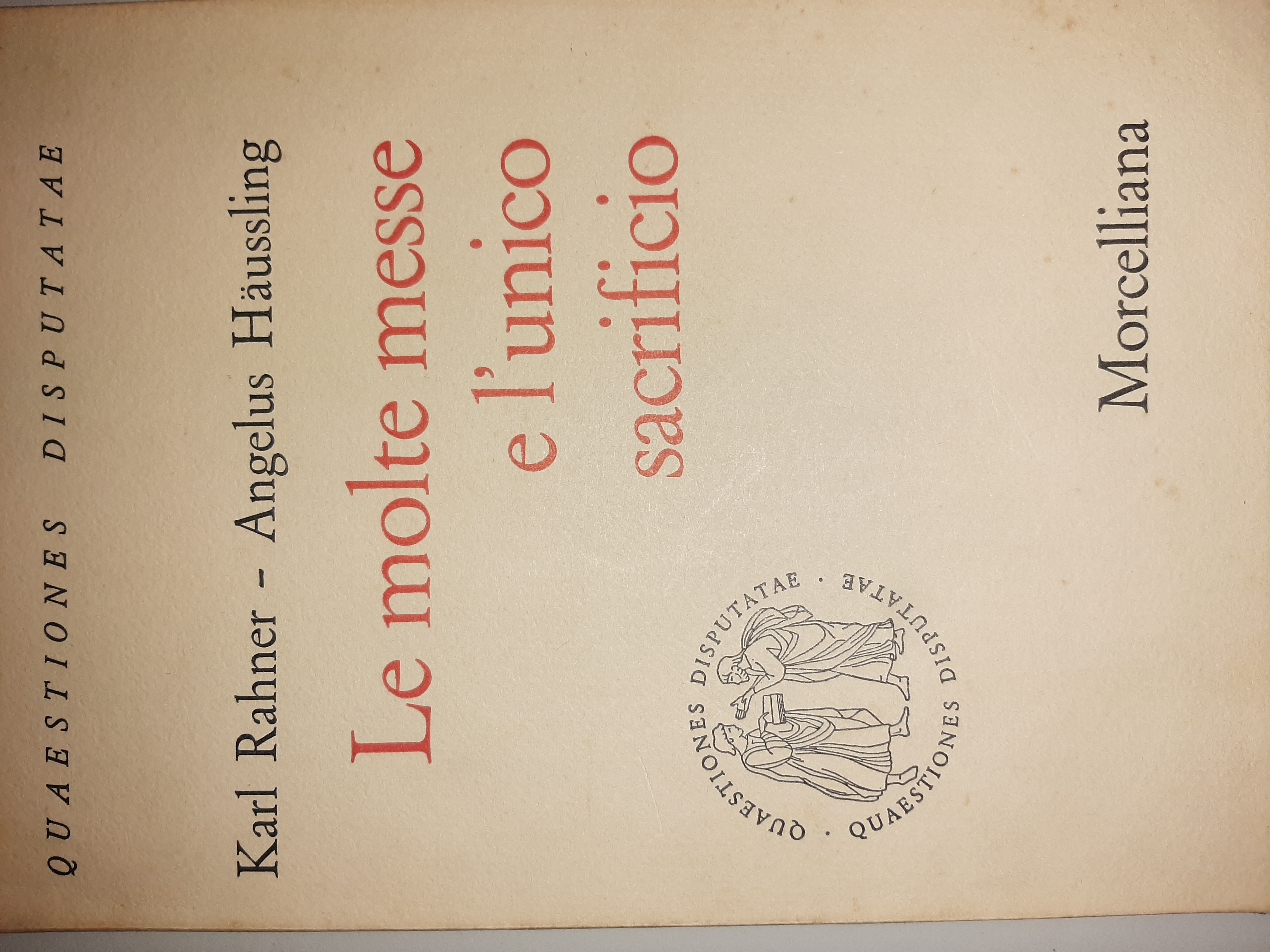Le molte Messe e l'unico Sacrificio