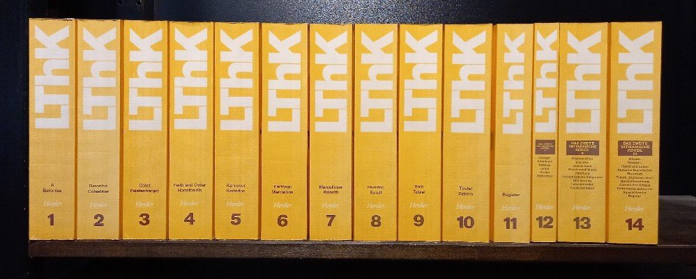 Lexicon fuer Theologie und Kirche, 1-14