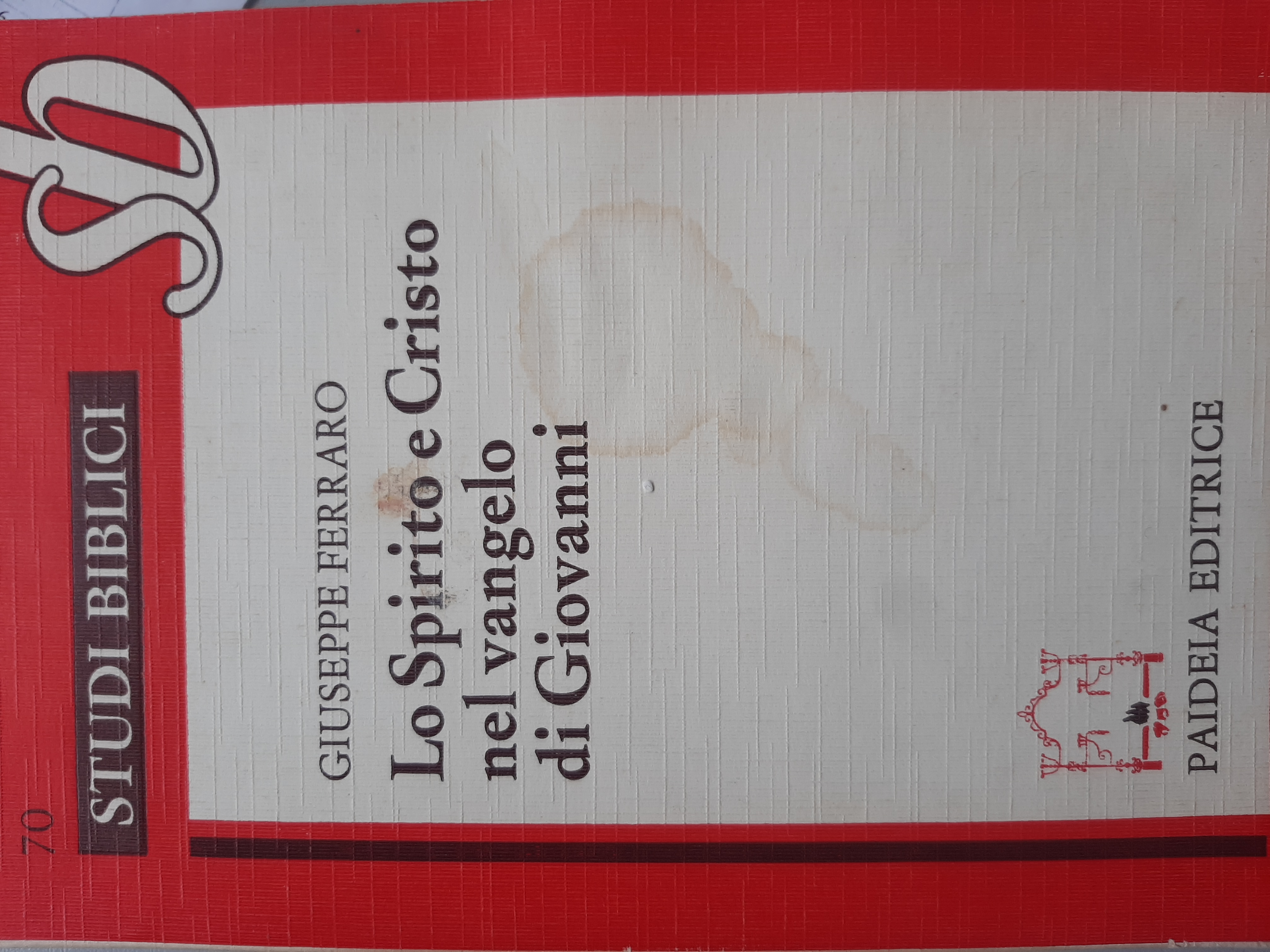 Lo Spirito e Cristo nel vangelo di Giovanni