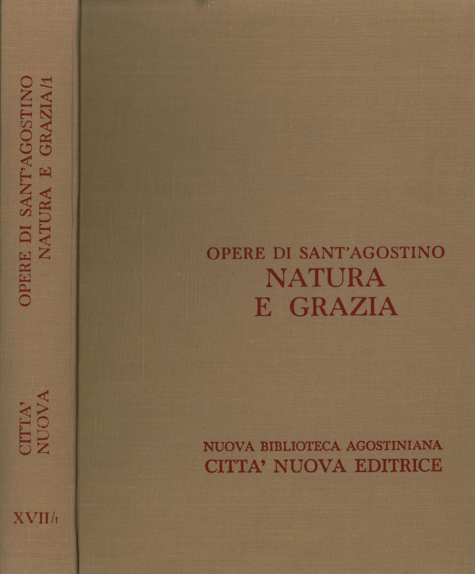 Natura e grazia, vol. 1. Il castigo e il perdono …