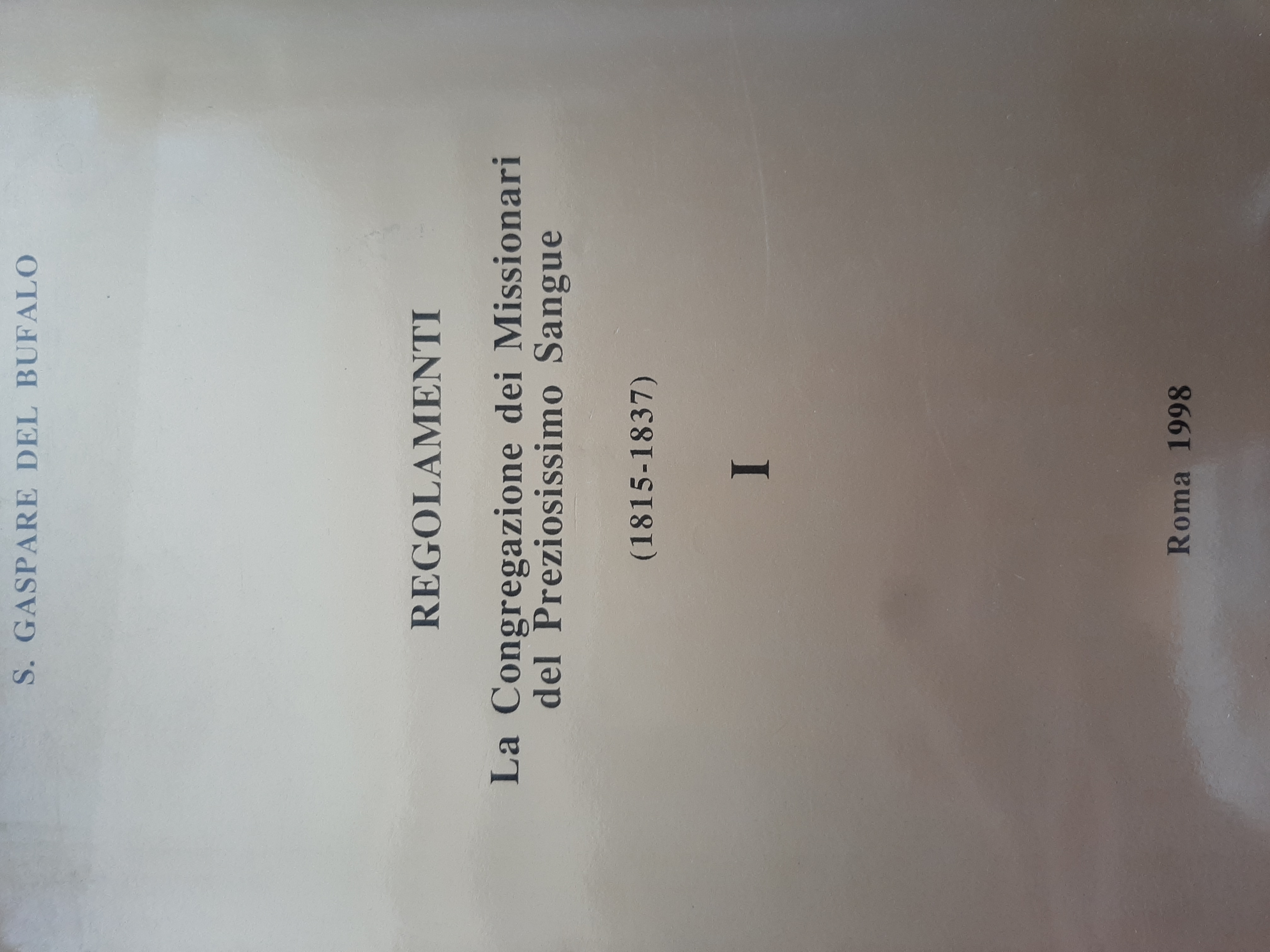 Regolamenti 1. 1815-1837