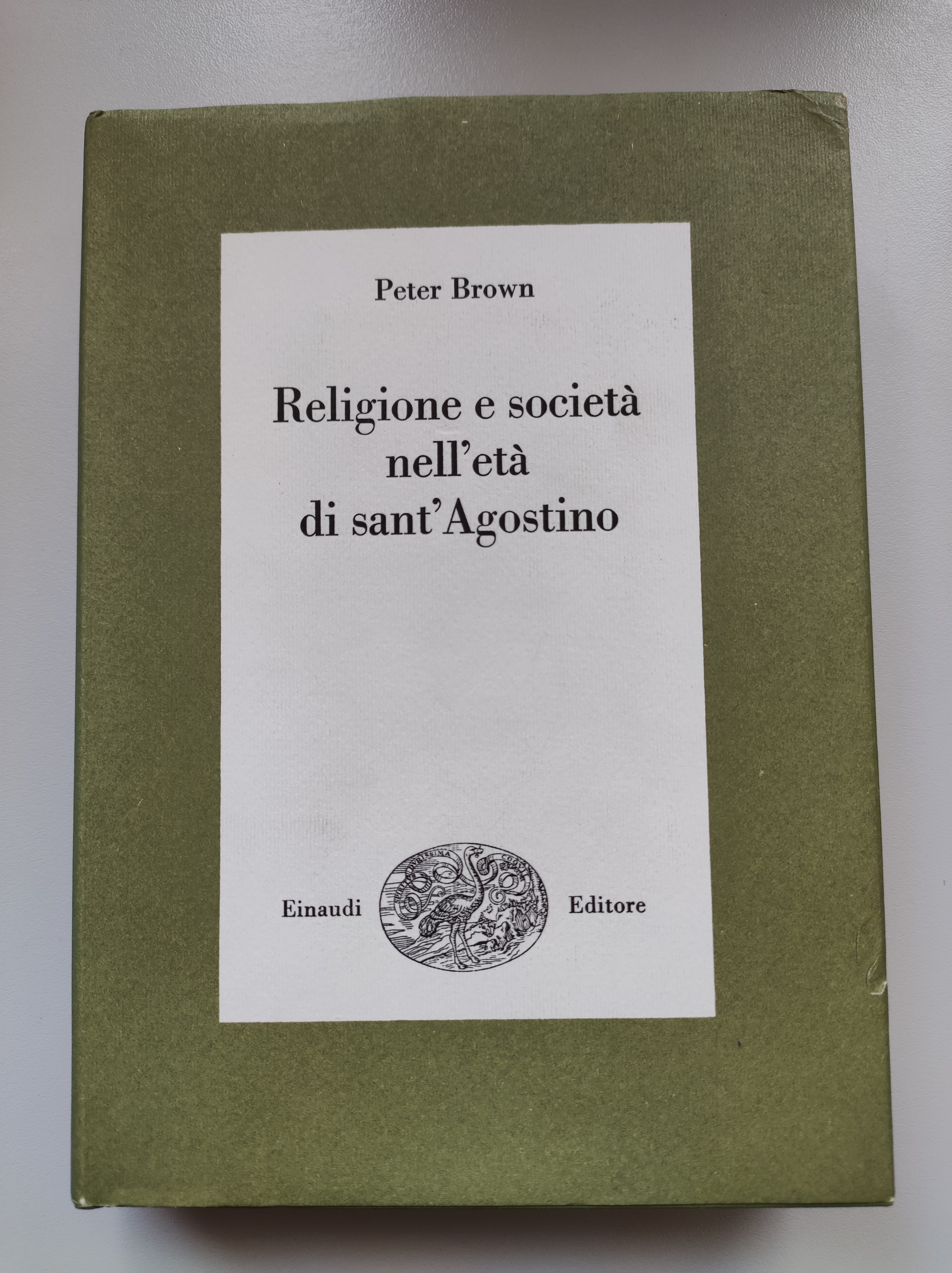 Religione e società nell'età di Sant'Agostino.