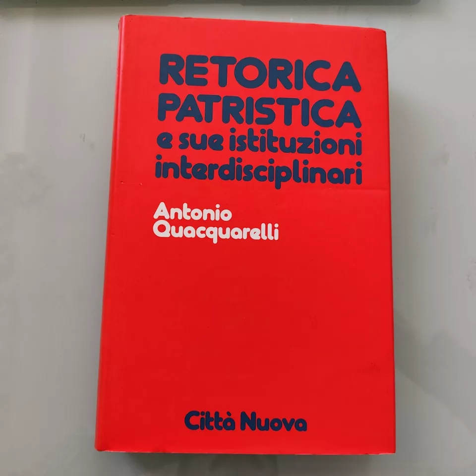 Retorica patristica e sue istituzioni interdisciplinari