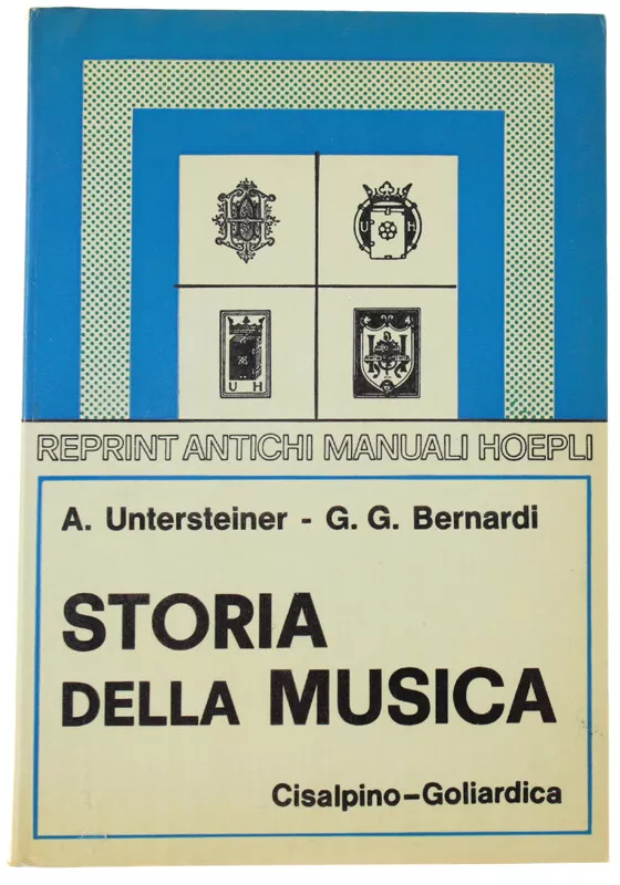 Storia della musica, ottava edizione interamente riveduta, corretta, ampliata e …