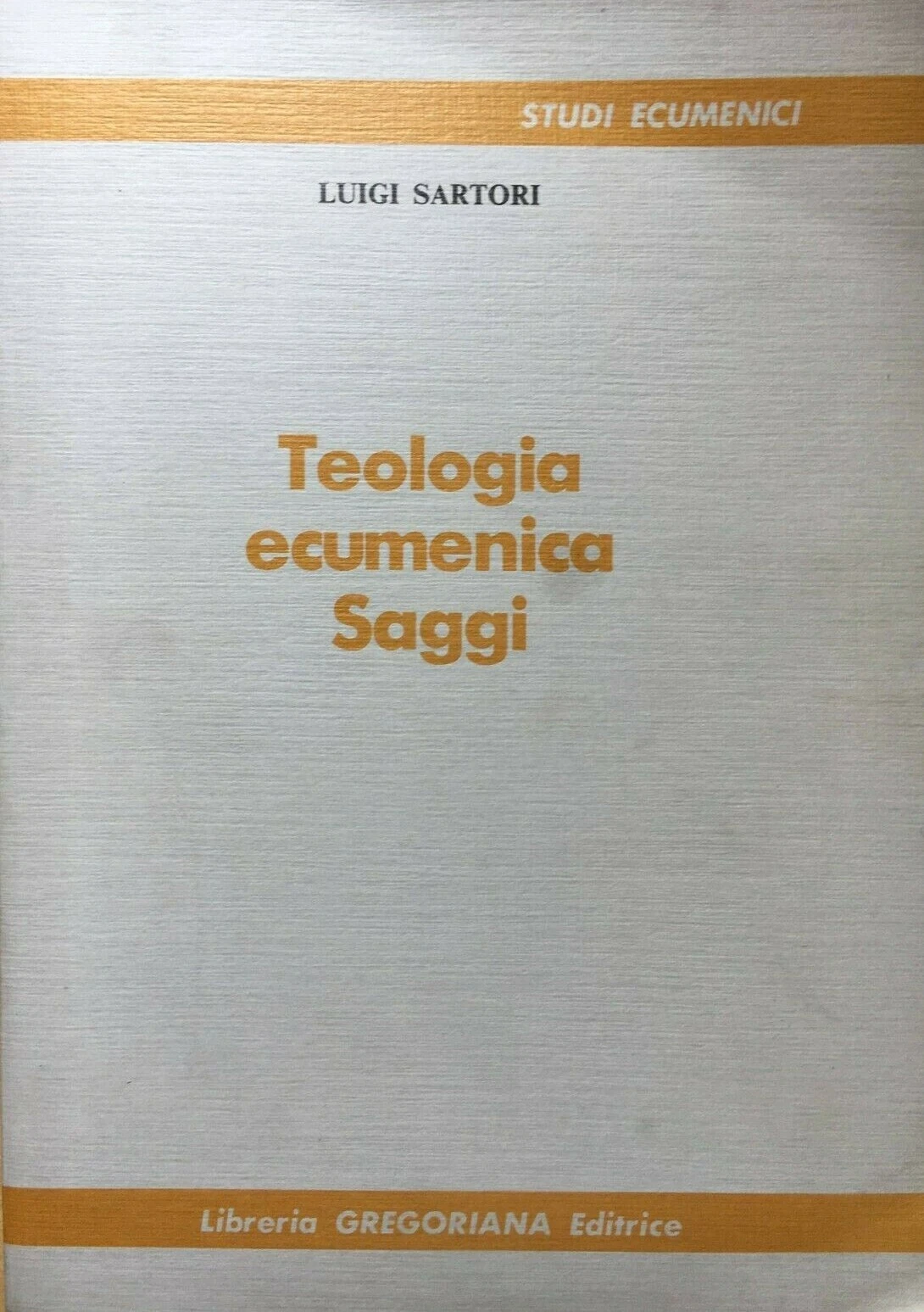 Teologia ecumenica. Saggi