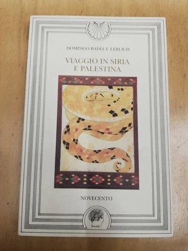 Viaggio in Siria e Palestina