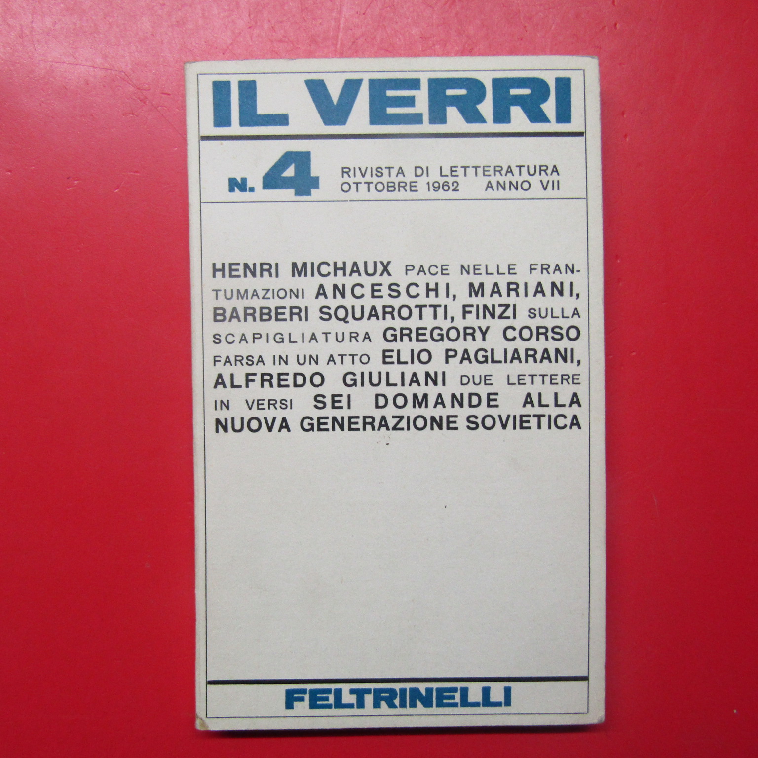 Il Verri N. 4