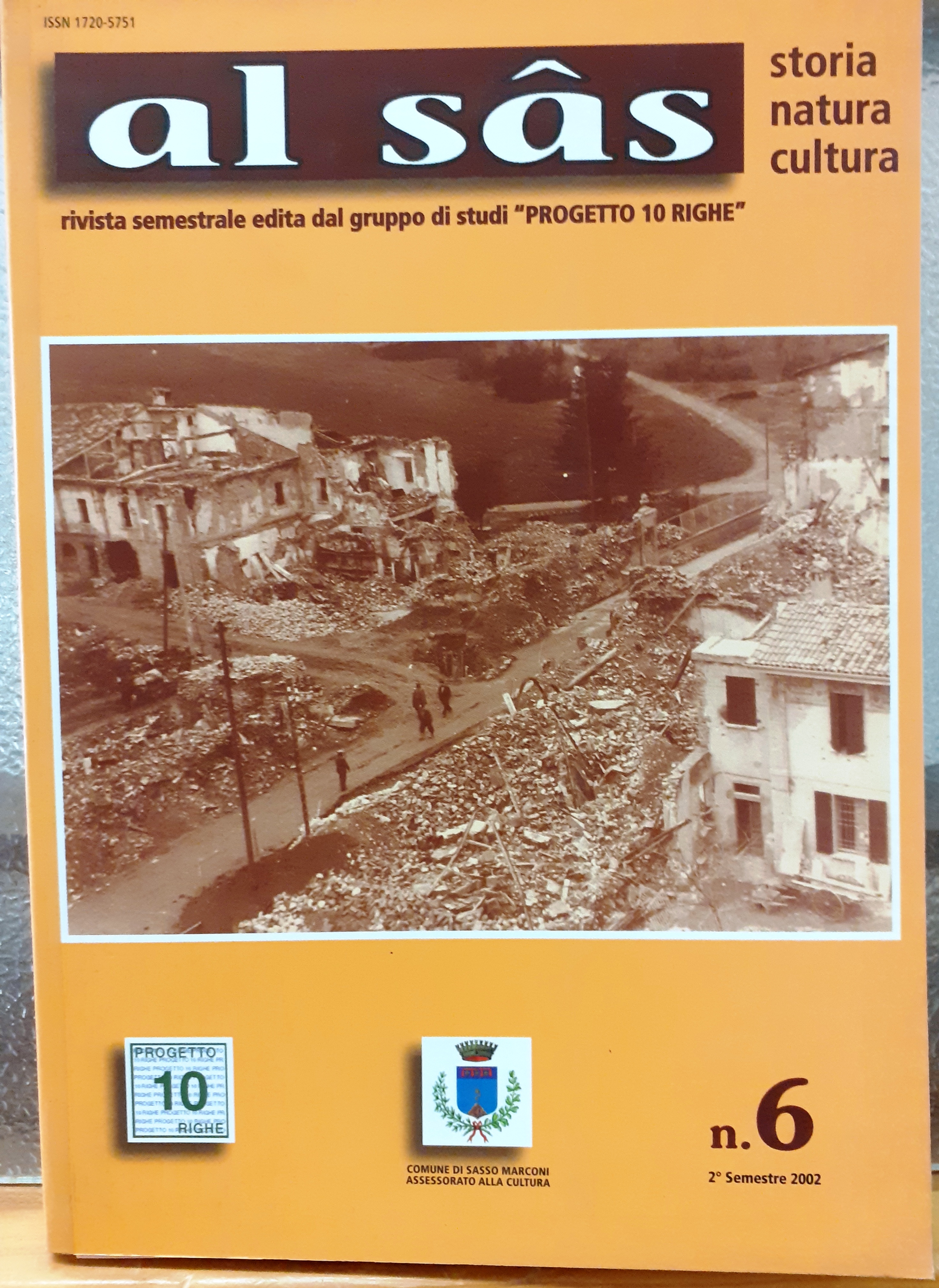 AL SAS: STORIA, NATURA, CULTURA; anno III - 6.2 - …