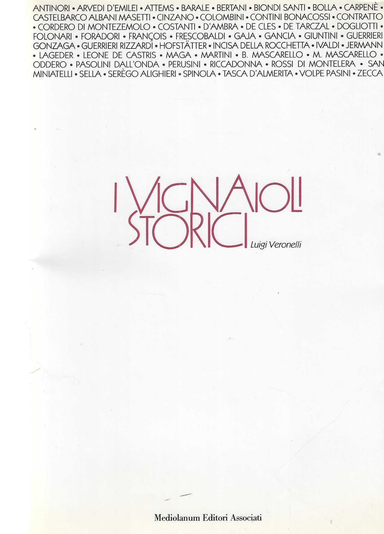 "I vignaioli storici"