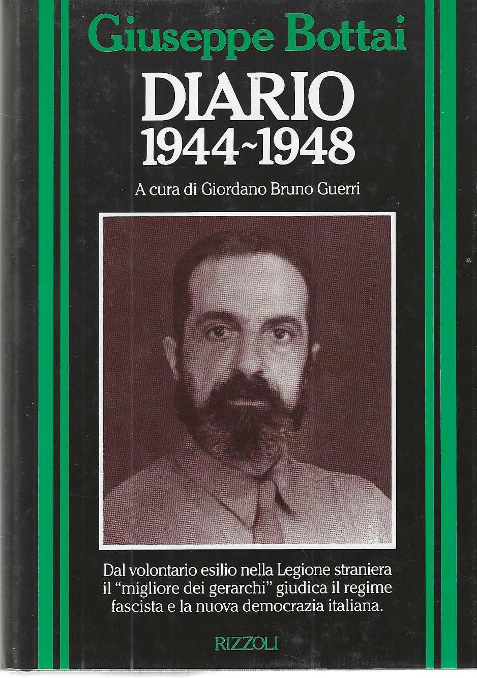 "Diario 1944-1948" "Dal volontario esilio nella Legione straniera il migliore …