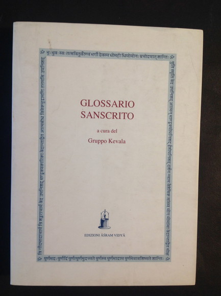 GLOSSARIO SANSCRITO