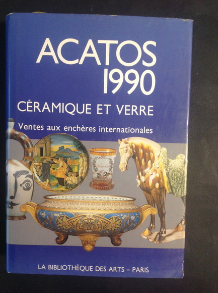 SYLVIO ACATOS 1990 CERAMIQUE ET VERRE