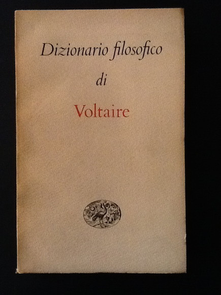 DIZIONARIO FILOSOFICO