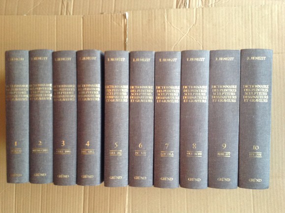 DICTIONNAIRE DES PEINTRES SCULPTEURS DESSINATEURS ET GRAVEURS - VOL. I, …