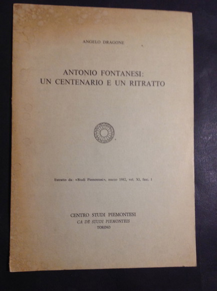 ANTONIO FONTANESI: UN CENTENARIO E UN RITRATTO