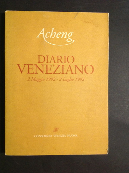 DIARIO VENEZIANO 2 MAGGIO 1992 - 2 LUGLIO 1992