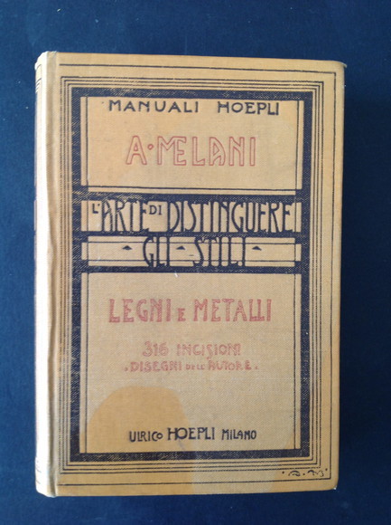 L'ARTE DI DISTINGUERE GLI STILI LEGNI E METALLI