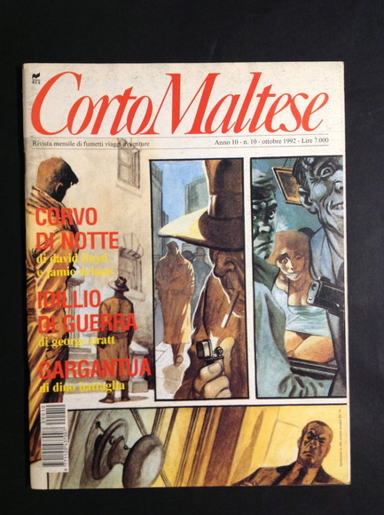 CORTO MALTESE - ANNO 10 - N. 10 - OTTOBRE …