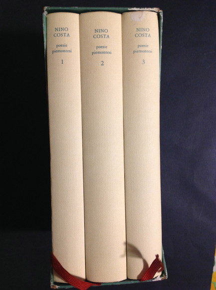 POESIE PIEMONTESI - VOL. I, II, III