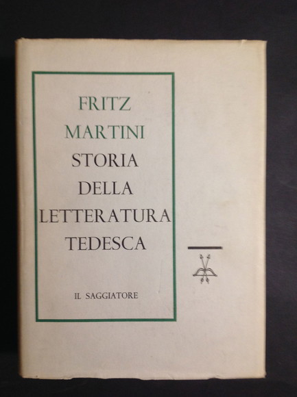 STORIA DELLA LETTERATURA TEDESCA