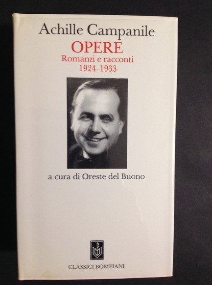 OPERE ROMANZI E RACCONTI 1924 - 1933