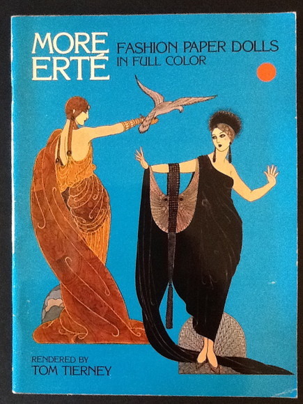 MORE ERTE' FASHION PAPER DOLLS IN FULL COLOR