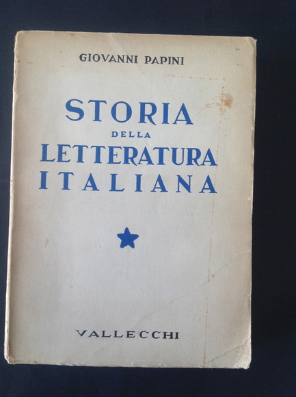 STORIA DELLA LETTERATURA ITALIANA - VOL. I (DUECENTO E TRECENTO)