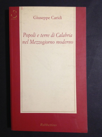 POPOLI E TERRE DI CALABRIA NEL MEZZOGIORNO MODERNO