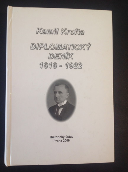 DIPLOMATICKY' DENIK 1919 - 1922 K VYDANI' Z AUTOROVA RUKOPISU …