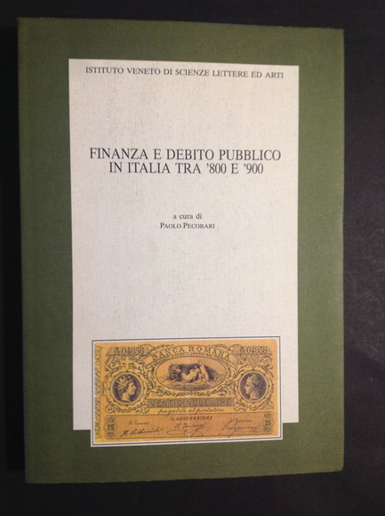 FINANZA E DEBITO PUBBLICO IN ITALIA TRA '800 E '900 …