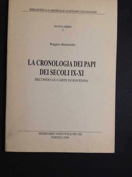 LA CRONOLOGIA DEI PAPI DEI SECOLI IX - XI SECONDO …