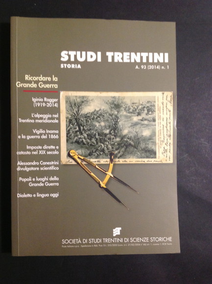 STUDI TRENTINI. STORIA A. 93 (2014) N. 1