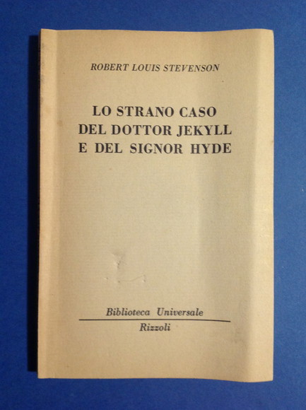 LO STRANO CASO DEL DOTTOR JEKYLL E DEL SIGNOR HYDE