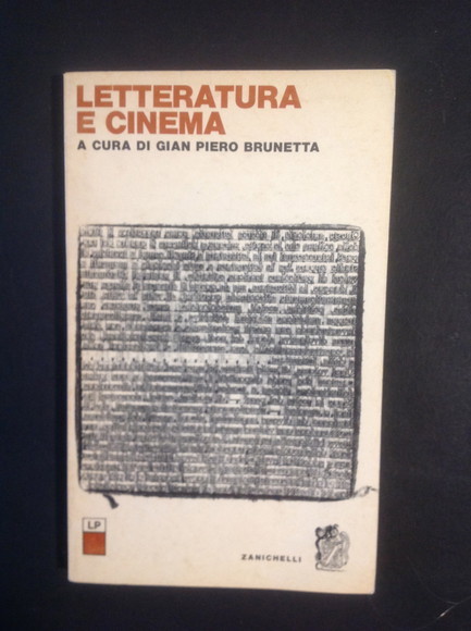 LETTERATURA E CINEMA