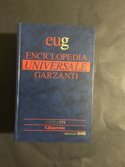 ENCICLOPEDIA UNIVERSALE GARZANTI